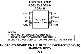 Ultralow Noise XFET® 4.5V Voltage Reference /Current Sink and Source Capability