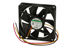 Wentylator; ME70151V1-000U-G99; 70x70x10mm; magnetyczne Vapo; 12V; DC; 1,36W; 45,63m3/h; 31,5dB; 130mA; 3200RPM; 3 przewody; Sun