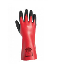 Rękawice wodoodporne rozmiar: 11 materiał: Nylon zastosowanie: Odporność na działanie substancji chemicznych,