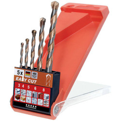 kwb 048300 HSS multi-purpose Drill Bit set for diverse materials