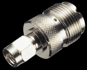 HF adapter, UHF socket/SMA plug