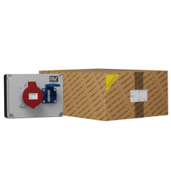 Rozdzielnica budowlana WDD 1x32A 1x230V Schuko Mennekes Doktorvolt DV-6343-D