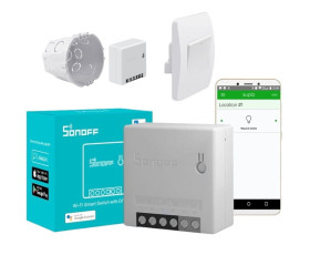 Sonoff Mini R2 dopuszkowy przekaźnik Wifi z usługą zmiany oprogramowania na SUPLA