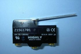 Z-15G-1701 WYŁ.KRAŃCOWY 15A/250VAC