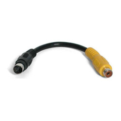 StarTech.com SVID2COMP StarTech.com 6in S-Video to Composite Video Adapter Cable