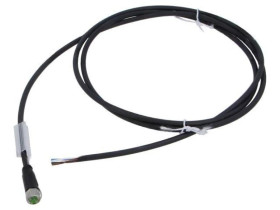 7000-08061-6310150 Kabel: do czujników/automatyki M8 4-PIN proste 1,5m wtyk 4A