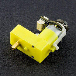 TT Geared Motor with Encoder (6V 160RPM 120:1 L Shape)