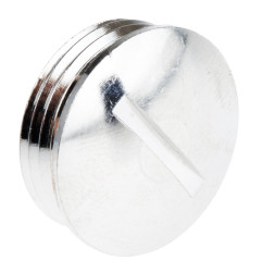 Zaślepka do dławnic kablowych PG13.5 Mosiądz platerowany niklem do Dławik śruby kablowej Lapp Gwintowany