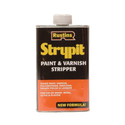Rustins STNF1000 Strypit Paint &amp; Varnish Stripper New Formulation 1 Litre