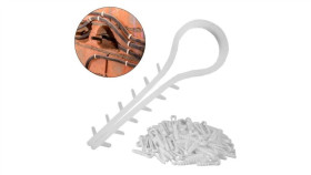 Uchwyt Szybkiego Montażu Do Przewodów Okrągłych Uwo 18 Mm Ydy 50 Sztuk