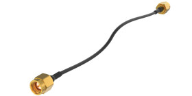 Kabel koncentryczny złącze A SMA złacze B SMA długość 1m typ kabla RF Z zakończeniem