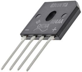 Mostek prostowniczy Jednofazowy 8A 800V Połączenie silikonowe GBU