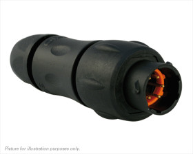 Złącze wielostykowe przemysłowe 6-pinowe Układ szeregowy Wtyczka Souriau Sunbank by Eaton