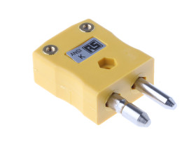 Złącze termoparowe Złącze termoparowe RS PRO do Termopara typu K Standardowy