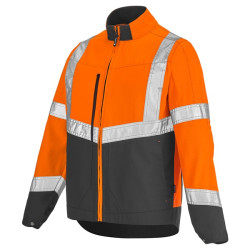 BLOUSON LUTEA OR FLUO / GR CHARCOAL