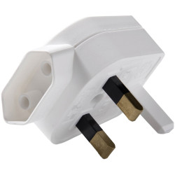 Kaiser 158/kws/1 Fixed adapter white compact travel Use travel devices worldwide