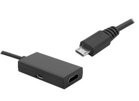 Adapter MHL-HDMI MicroUSB 5 PIN