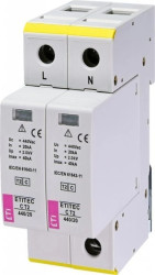 Ogranicznik przepięć typ T2 (C) ETITEC C T2 440/20 2+0 do sieci IT 002440409