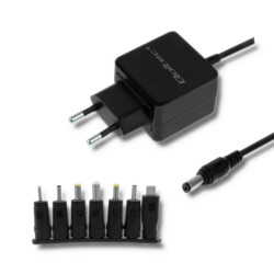 Qoltec Uniwersalny zasilacz sieciowy 5W 5V 1A Kompaktowy MultiPlug 7 wtyczek
