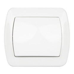 Łącznik pojedynczy biały AW1/11 Akord Kontakt-Simon