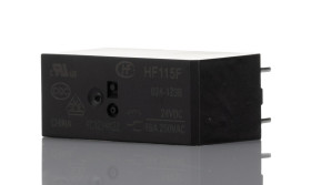 Przekaźnik mocy 24V dc SPDT RS PRO 16 A 400mW, montaż PCB 1440Ω Otwór przezierny