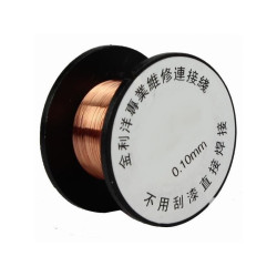 Drut miedziany 0,1mm dł. 15m