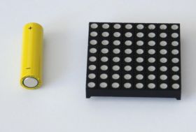 Matryca RGB LED 8x8 5mm 60x60mm wspólna anoda