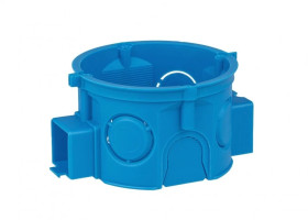 Puszka podtynkowa 60mm niebieska S60K 34054203