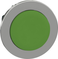 Schneider Electric ZB4FH3 ZB4FH3 Element czołowy dla przycisku płaski (Ø) 30.5 mm nieoznakowany chrom, zielony 1 szt.