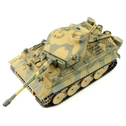 Czołg RC zdalnie sterowany - niemiecki Tygrys - 1:24