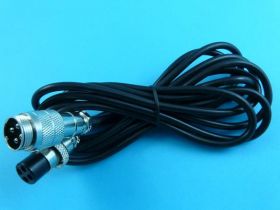 PRZEDŁ.MIKROF.CB WT/GN 4-PIN 2,5mb