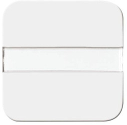 Busch-Jaeger Zaślepka Wyłącznik, Przełącznik schodowy, Przełącznik krzyżowy, Przycisk biały, czysty biały (ral 9010) 2CK