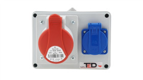 Rozdzielnica Budowlana Rs-06 32A/4P + Gs 230V 06.324