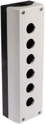 Obudowa kasety sterowniczej Eaton 6-otworowa Ø 22mm Szary IP67 RMQ Titan M22
