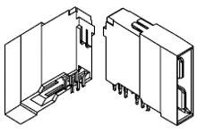 Molex Obudowa złącza pin męskiego na PCB Wymiary siatki: 0.13 mm 755615000 1 szt. paleta