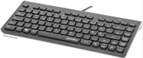 180702 Keyboard, USB, black, DE