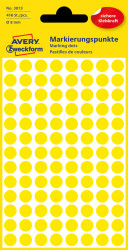 3013 Marking points, 8 mm, yellow