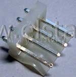 PWL-04S wtyk do druku prosty 3,96mm do g