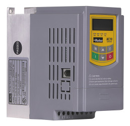 Przekształtnik częstotliwości 0,75 kW 1-fazowy 230 V AC 11,4 A 0.5 → 590Hz AC10 ModBus RS485 Silniki AC