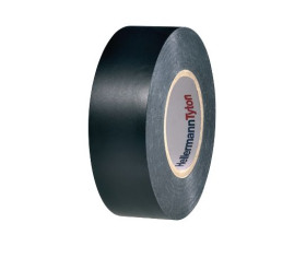 Taśma izolacyjna Czarny szerokość: 25mm grubość: 0.15mm długość: 25m PVC HellermannTyton