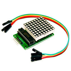 MAX7219 8x8 1 Dot Matrix MCU LED Display Module Compatible with Arduino and Raspberry Pi