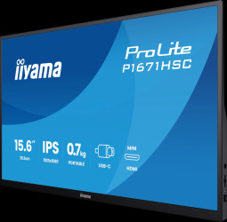 P1671HSC-B1 40-cm monitor, 16:9, Full HD, USB-C