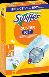 711180 Swiffer DUSTER KIT, handle + 3 cloths with fragrance