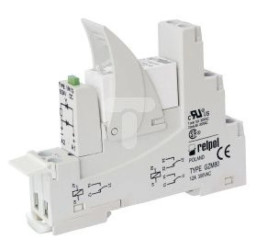 Przekaźnik 2P 8A 24V DC AgNi PI84-024DC-M41G-TS-2012