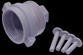 76030 Adapter set M28 for heating valve drive
