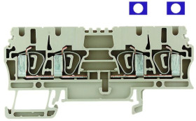 Złączka szynowa przelotowa ZDU 2.5/2X2AN 1608600000 /100szt./