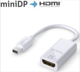 IS140 DisplayPort adapter, Mini DP male to HDMI female