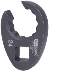 KS Tools 913.1304 1/2&quot; 12 Point Crawfoot Wrench, 24mm
