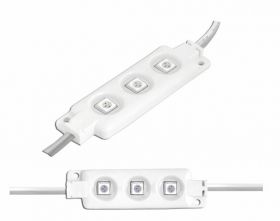 MODUL LED-5050 3DIODY CZERWONY WODOODPOR
