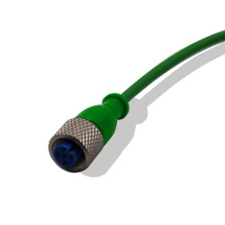 Kabel termopary/przewód przedłużający K dł. 2m 7/0.2mm +105°C PVC